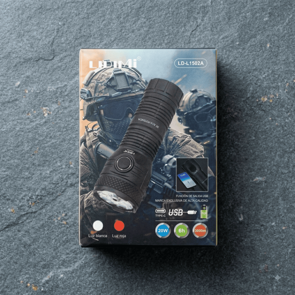 Linterna Lidimi LD-1502A