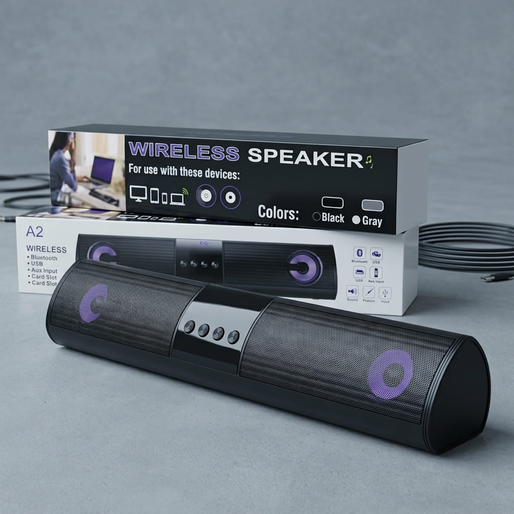 Barra de sonido Bluetooth A2
