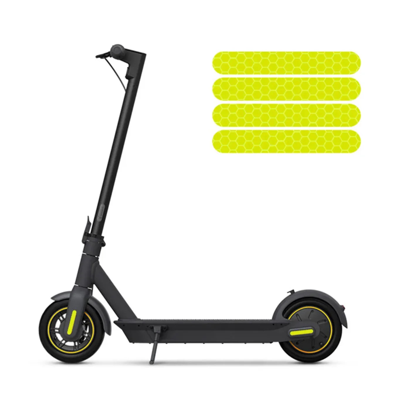 Electric Scooter Reflective Stickers Night Safety Stickers Scooter Accessories Night Safety Stickers, Scooter Accessories